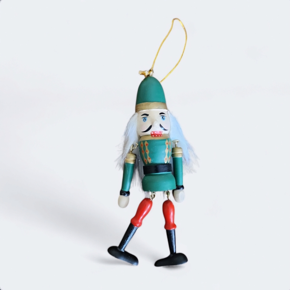 Vintage Nutcracker Soldier Christmas Ornament Unique Fun